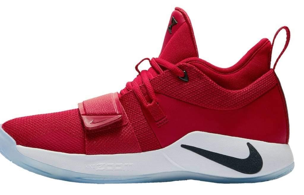 Nike Men's PG 2.5 Basketball Shoes, (Gym Red/Dark Obsidian-White, Size 8.5)