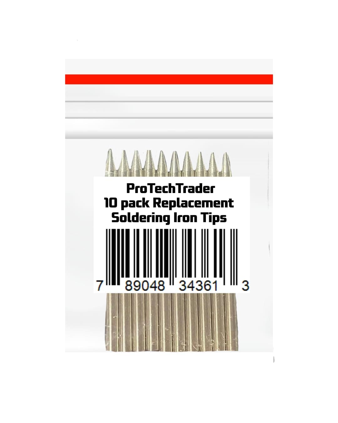 ProTechTrader Replacement Soldering Iron Tips 10 Pack 3.7mm x 58mm