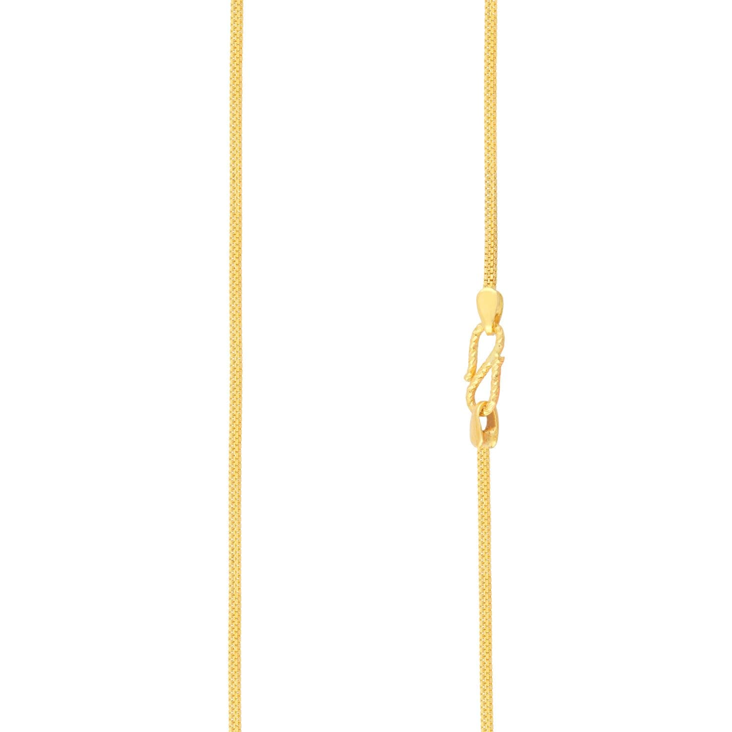 Malabar Gold & Diamonds 22k Gold Chain for Women & Girls | 22kt (916) BIS Hallmark Pure Gold Chain for Birthday, Anniversary, Diwali & Festive Gift