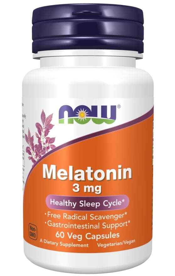 Foods Melatonin 3mg, 60 Veg Capsules
