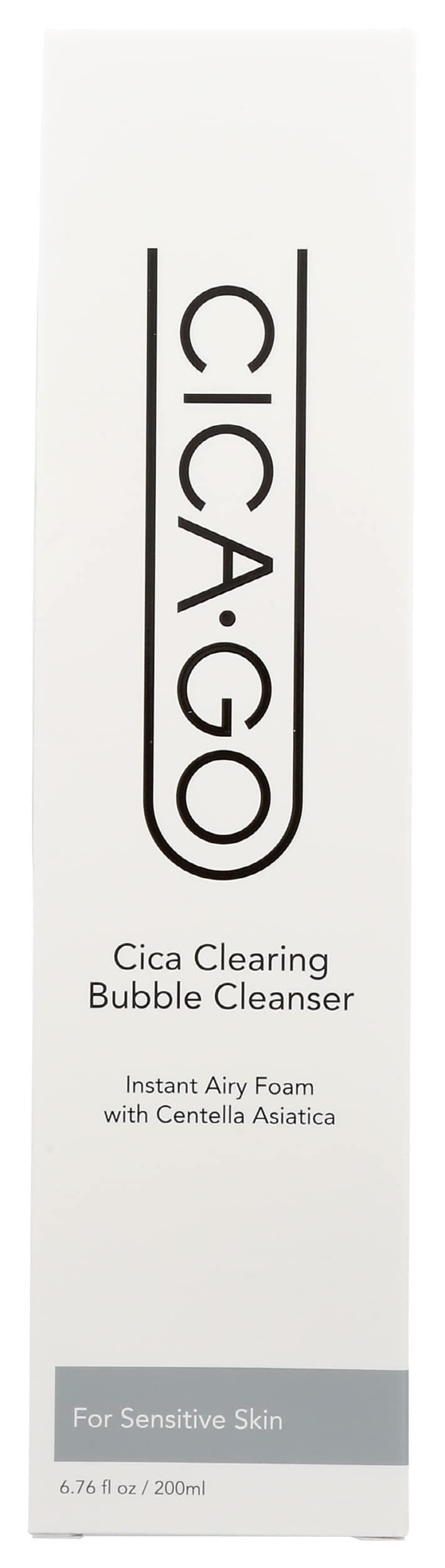 CICA GOBubble Cleanser Cica Clearing, 6.76 Fl Oz