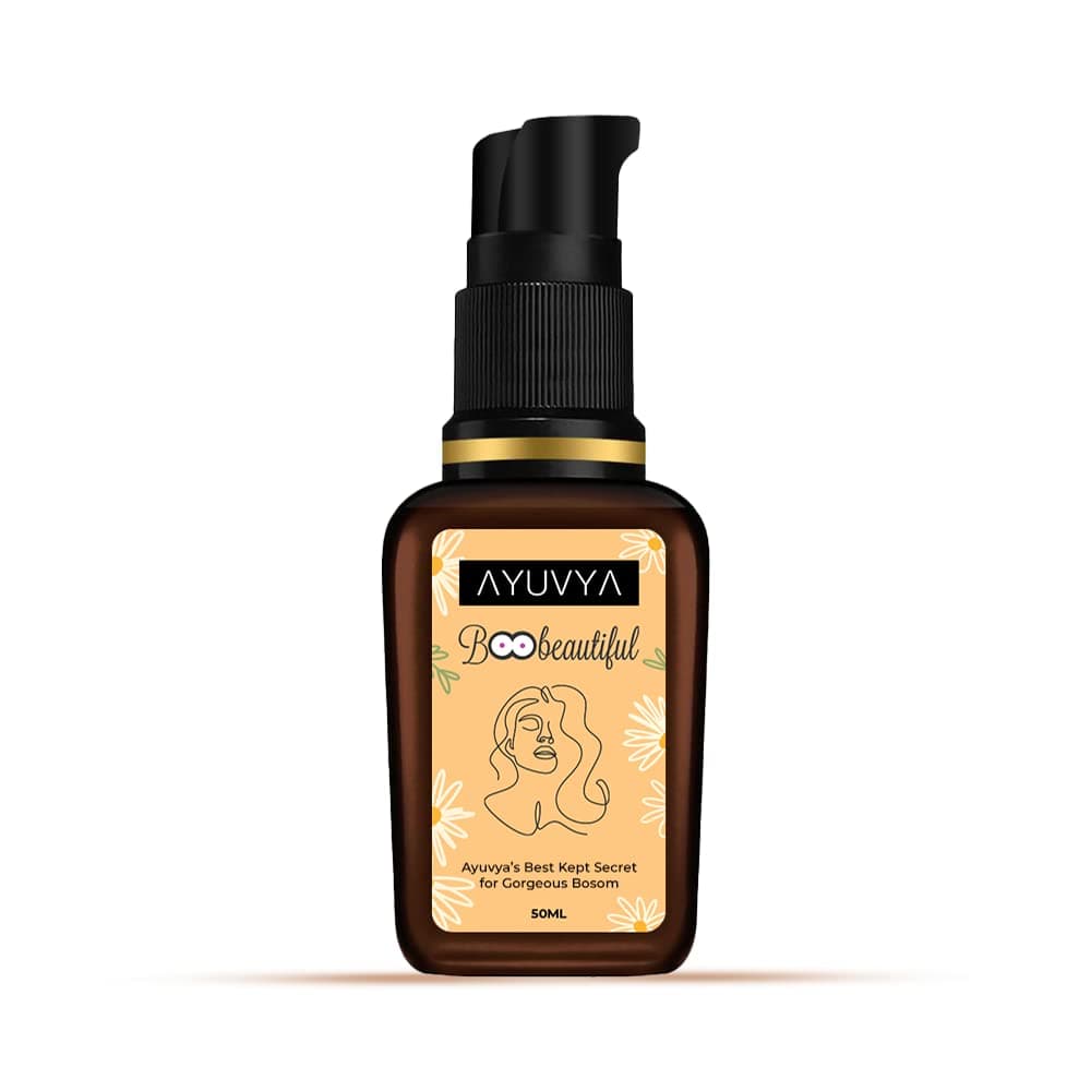 Ayurvedic Massage Oil for Women | Supports Skin Firmness, Elasticity & Nourishment | Natural Herbal, Paraben-Free & Chemical-Free | 50ml | As Seen on Shark Tank