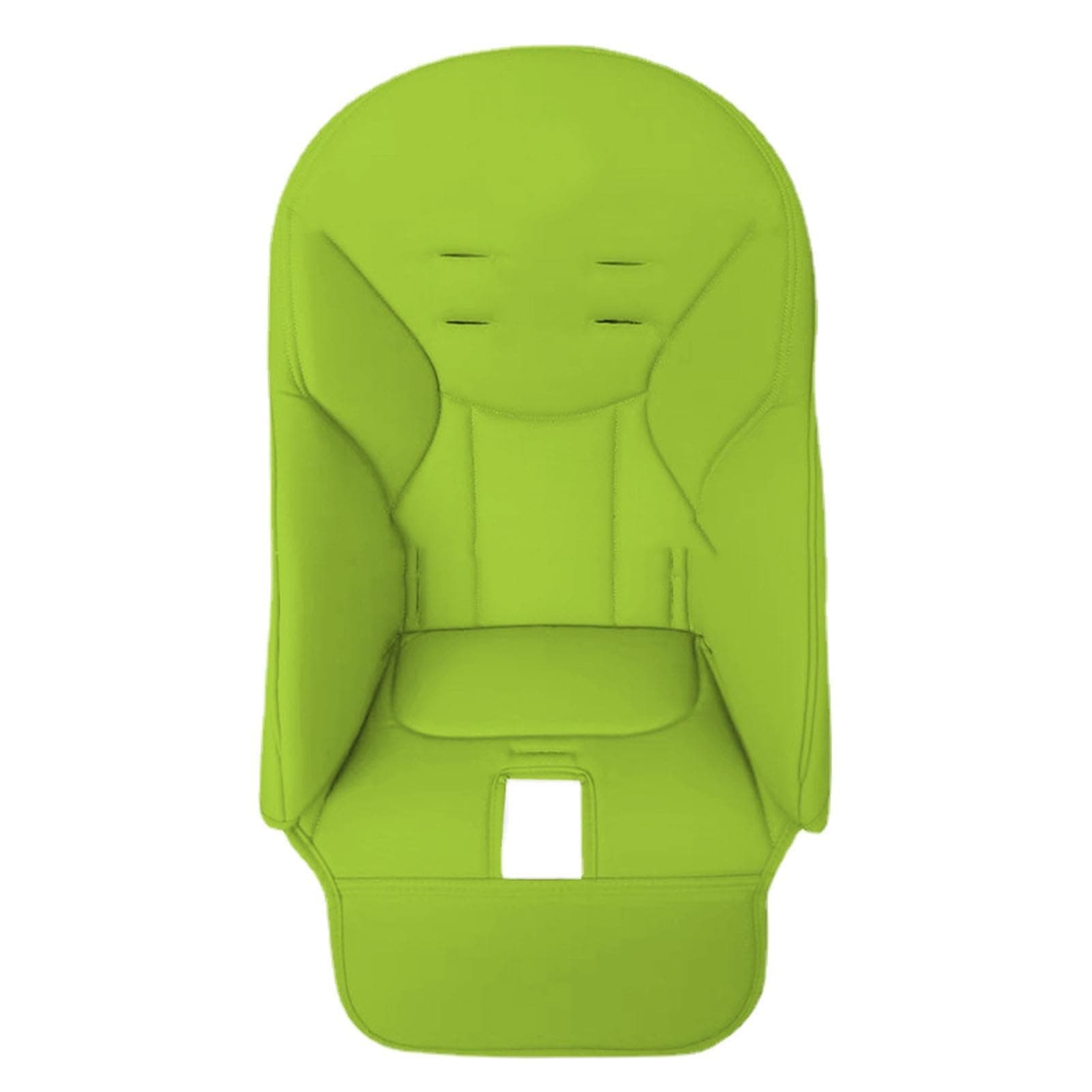 Baby Dining Chair Cover,PU Leather Dining Chair Cushions, High Chair Cushion Cover, Comfortable with Padding Seat Cover Multifunctional Fit for Babies (Green)