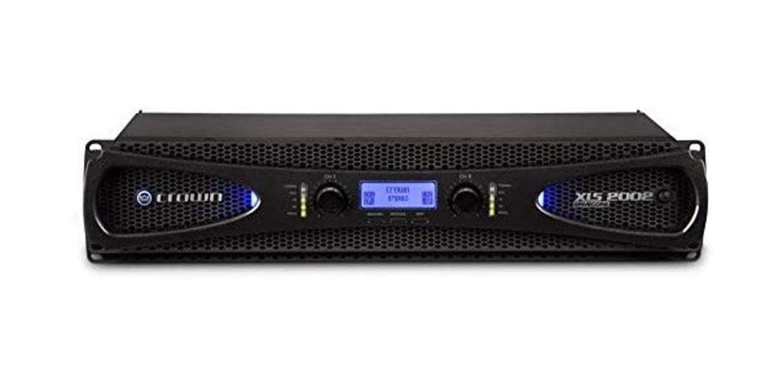 XLS2002 2-Channel Class D DriveCore Professional Power Amplifier with DSP, Band Pass Filters & Peakx Limiters. XLR/RCA Inputs, 650W at 4 Ohm, PureBand Crossover System. Black