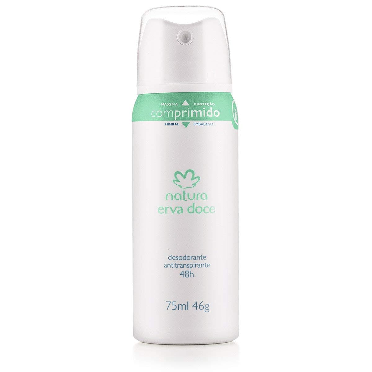 Linha Erva Doce Natura - Desodorante Antitranspirante Aerossol Feminino 75 Ml - (Natura Fennel Collection - Antiperspirant Aerosol Deodorant For Women 2.53 Fl Oz)