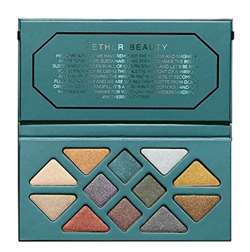 ĀTHR Moonlight Crystal Eyeshadow Palette | 12 Shades | Clean, Organic, Vegan, Cruelty-Free & Recyclable