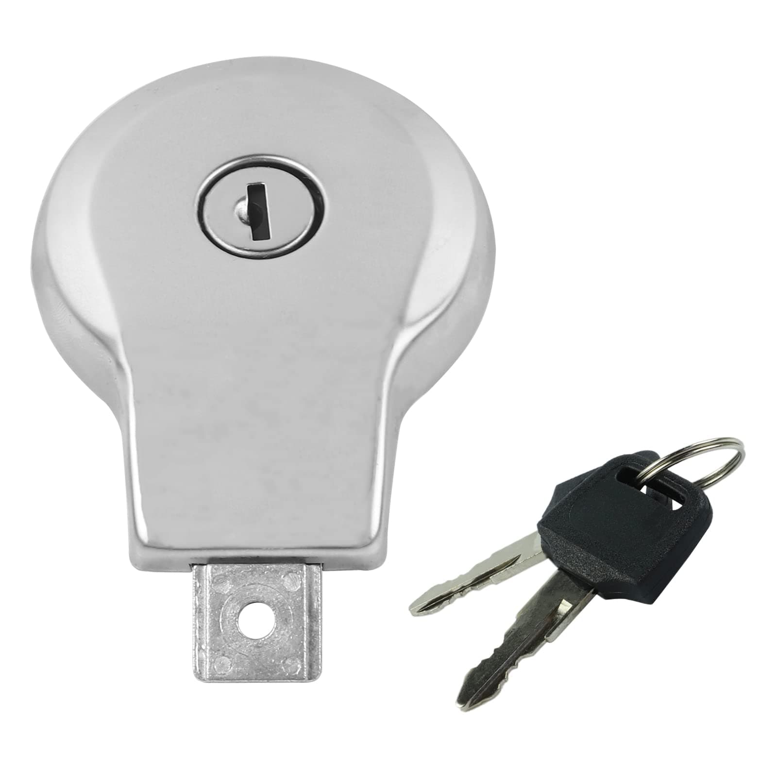 FLYPIG Motorcycle Gas Cap Fuel Tank Cap With Keys For Yamaha XJ650 XJ750 XS400 XV500 Virago 535 700 750 1100 Maxim Models