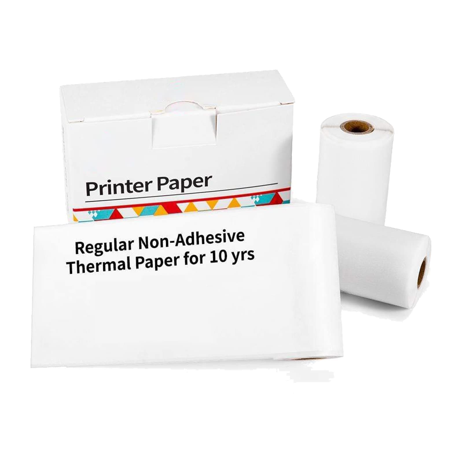 Endlapin Note Buddy Printer, 2023 New Notebuddy Mini Portable Printer, Doodle Dash Pocket Printer, for Study Notes, Memo, DIY, Journal, Kids Gift (3 Rolls* Printing Paper)