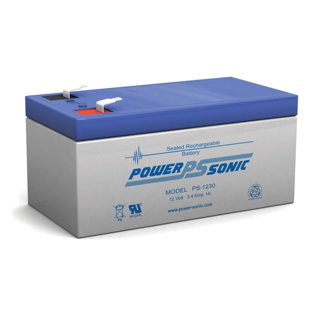 Power Sonic PS-1230 12V 3AH Battery Replaces Optronics NightBlaster Spotlight