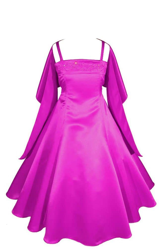 AMJ Dresses Inc Big/Little Girls Flower Girl Wedding Pageant Formal Easter Dress