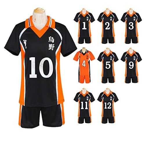 Haikyuu!! Karasuno High School Tobio Kageyama Shouyou Hinata Cosplay Costume