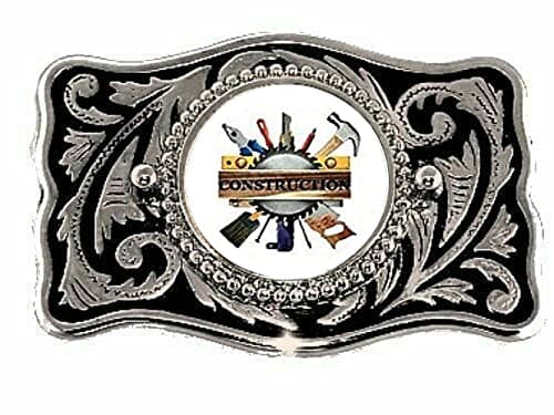 CONSTRUCTION CARPENTER TOOLS BELT BUCKLE