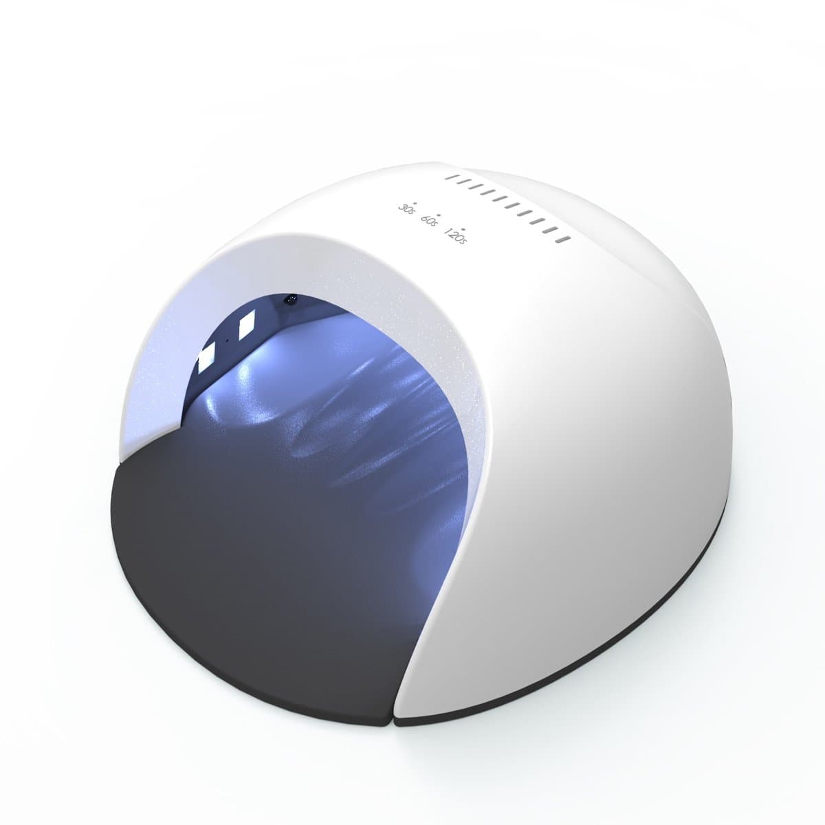 LED Nail Lamp, Erosway Nail Lamps 36w Touch Screen Switch Nail Polish Dryer with 30/60/120s Timer, Sensor and 5-Finger Positioner. Treats LED and UV Gels (White)