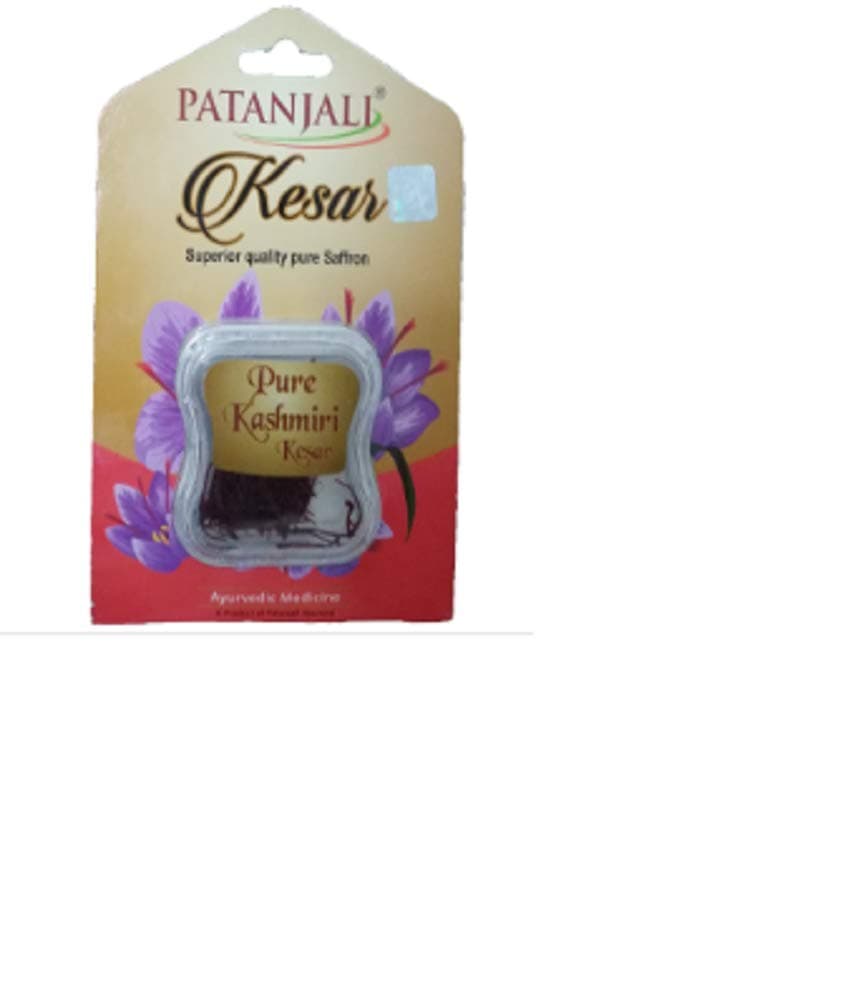 Patanjali Saffron Kesar 1gm - Pack of 3
