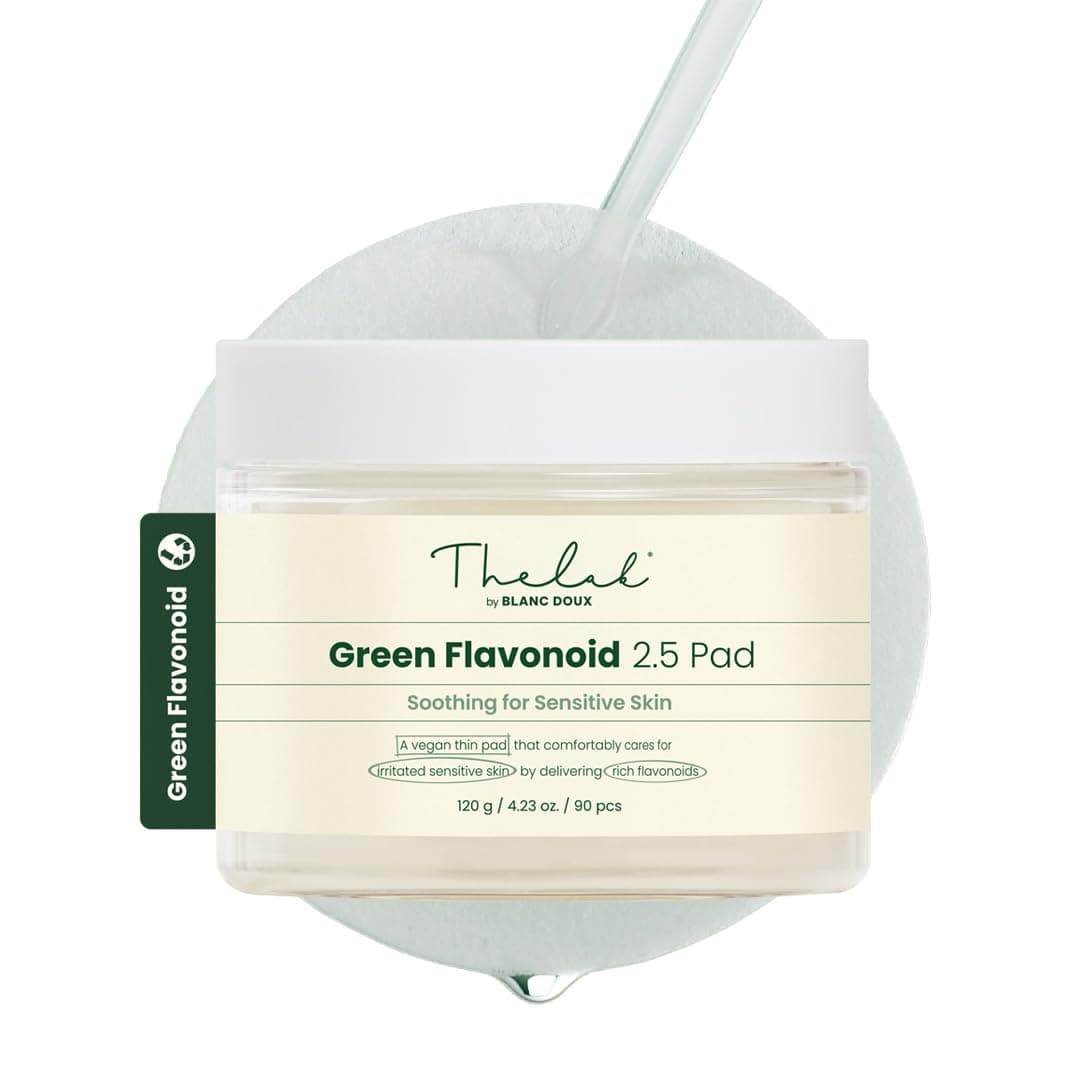 Green Flavonoid 2.5 Pad (90 pcs.) - Double Soothing Calming Skin Care with Flavonoid and Fruit Extracts
