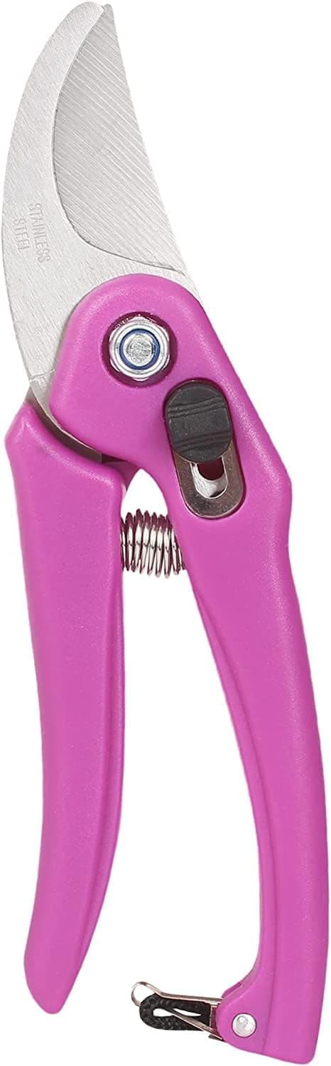 D LC Hand Pruner Cutter | Steel Blades Scissors For Gardening| Plant Cutter Tool for Home Garden | Tree Wood Branch Trimmer | Grass Cutting Accessory - Assorted Color