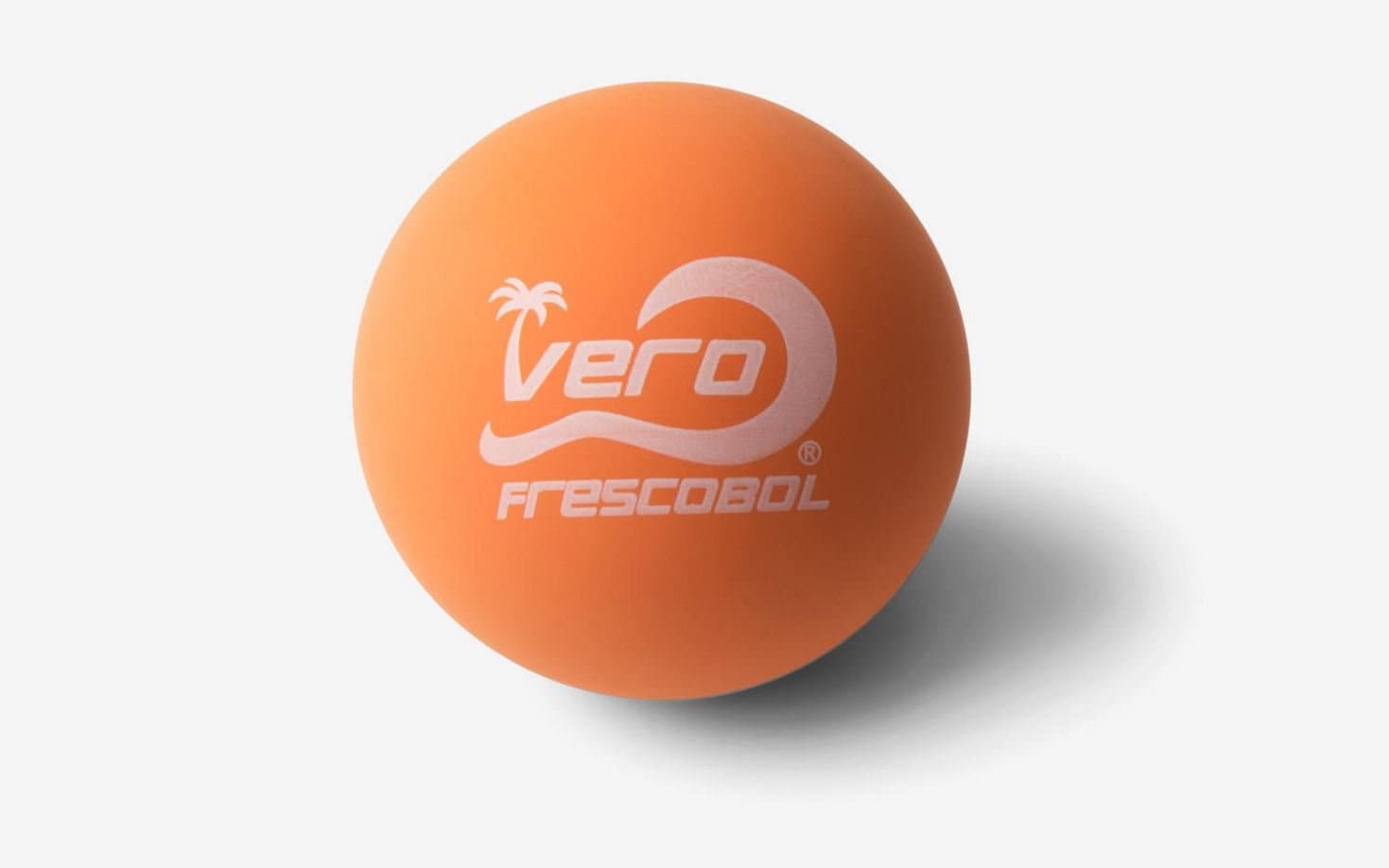 Vero Frescobol Balls, Brazilian Papaya Orange Ball, 4-Pack