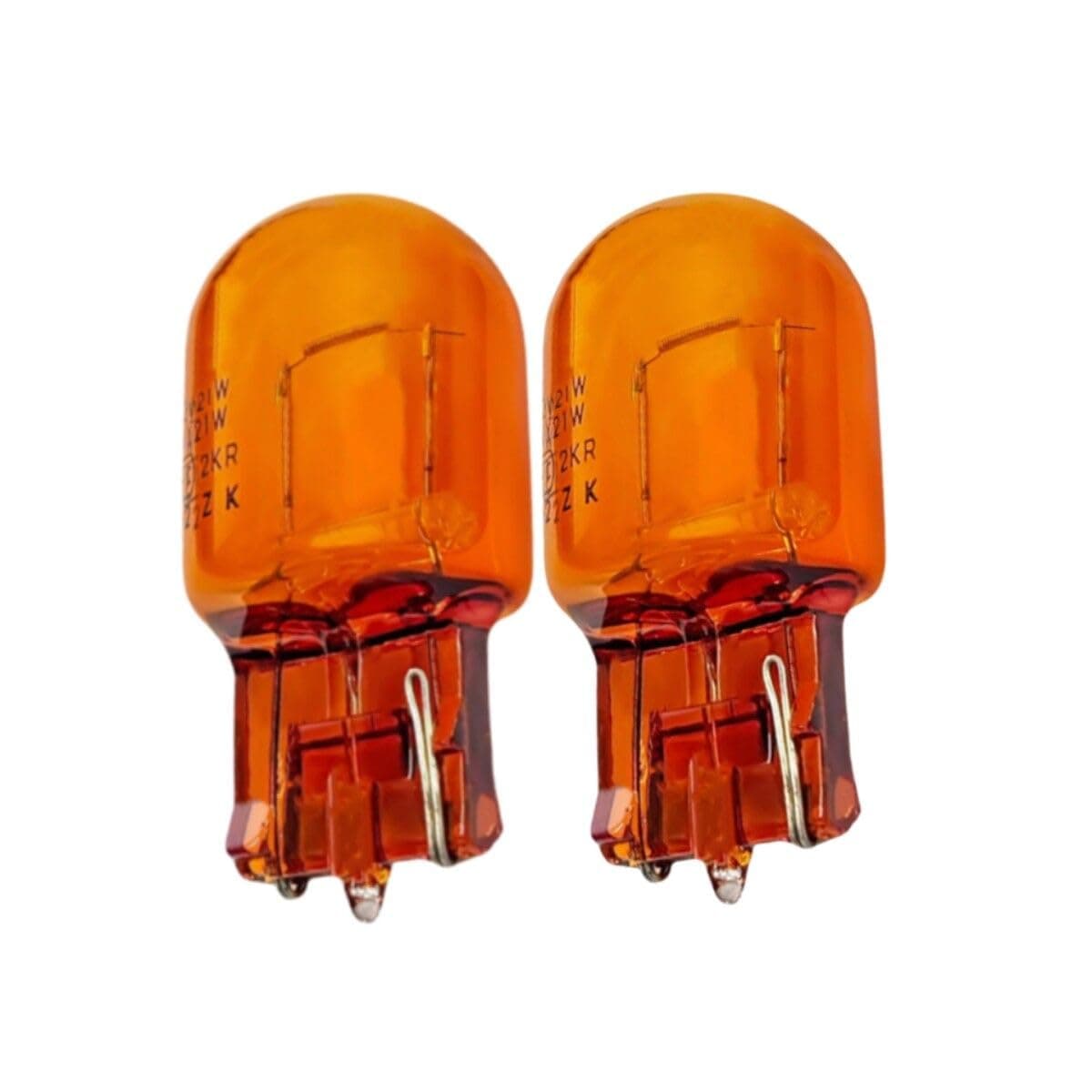 Pair (2) T20 7440 WY21W Turn Signal Light Bulb (12V 21W) fit for 06 Accord CRV RAV4 REIZ Camry Corolla, 2000 lexus es300/es330, 2010 Subaru, BMW E46 Amber Bulbs