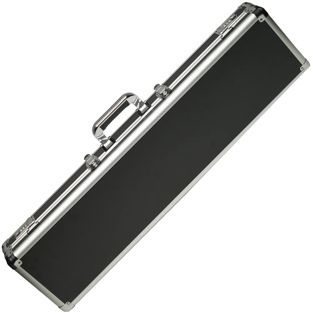 Action ACBX21 Billiard Cue Hard Case - Locking 31" Hard Shell Travel Case for Pool Sticks and Billiard Cues - Holds Multiple Cues