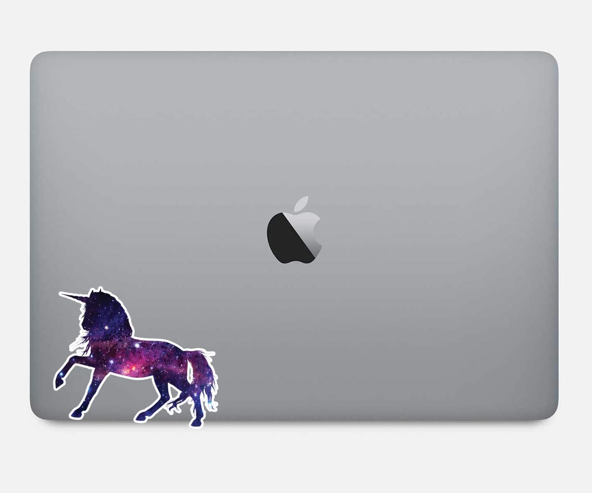 Unicorn Sticker Galaxy Stickers - Laptop Stickers - 2.5" Vinyl Decal - Laptop, Phone, Tablet Vinyl Decal Sticker S1240