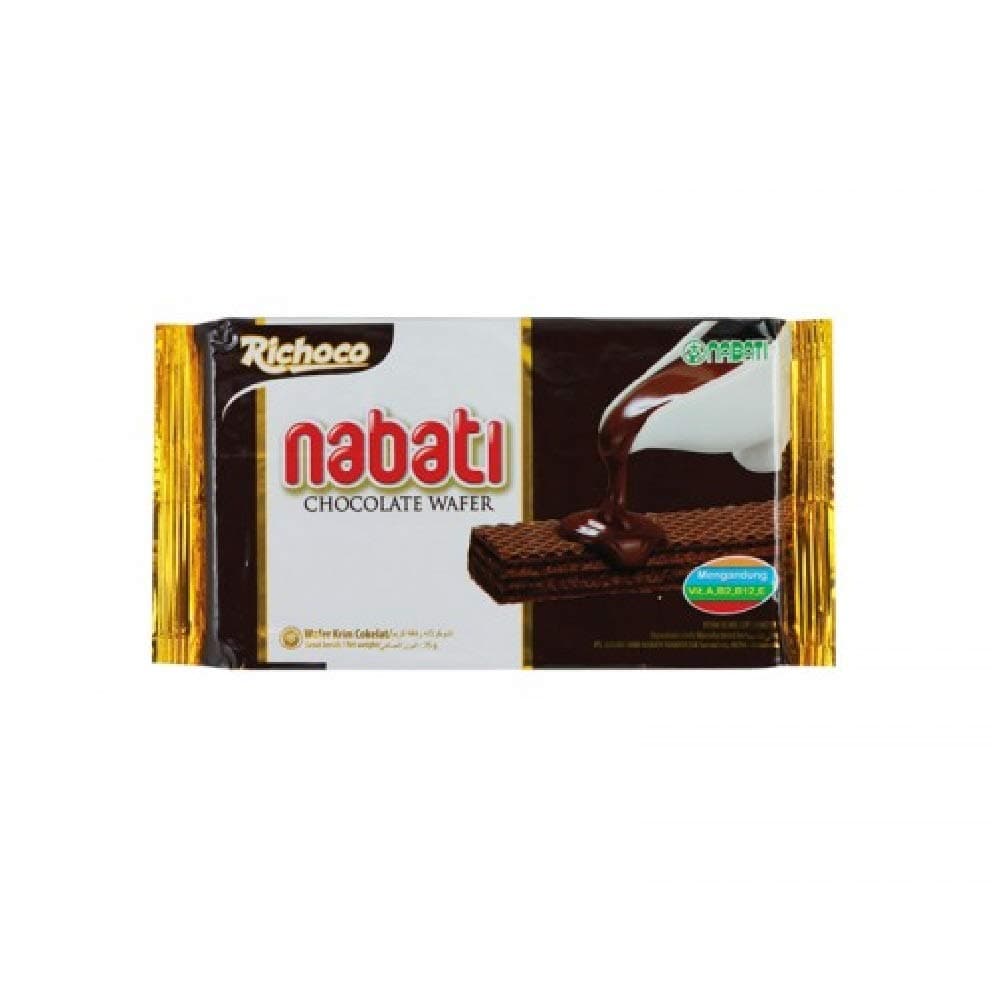 Richoco Nabati Chocolate Wafer 50g (20 Packs)