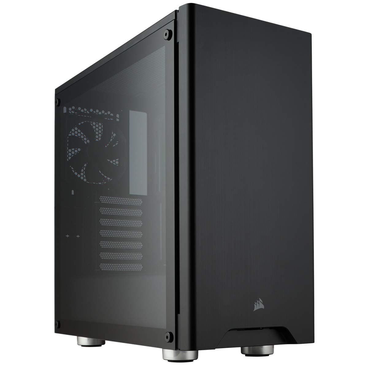 CORSAIR CARBIDE 275R Mid-Tower Gaming Case, Tempered Glass- Black (CC-9011132-WW)