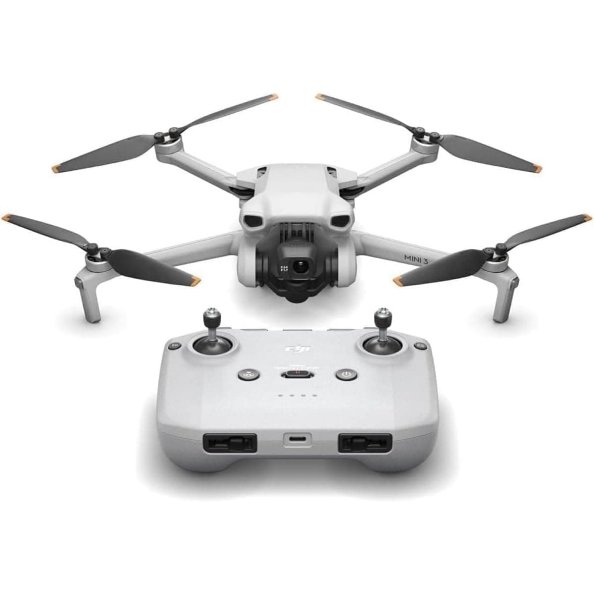 Mini 3 – Lightweight 3x Mechanical Gimbal Mini Camera Drone with 4K HDR Video, 38-min Flight Time, up to 32800ft (10km) Video Transmission, True Vertical Shooting, GPS Auto Return Integrated