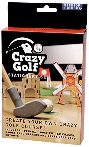 Desktop Distractions Crazy Golf Stationery Set