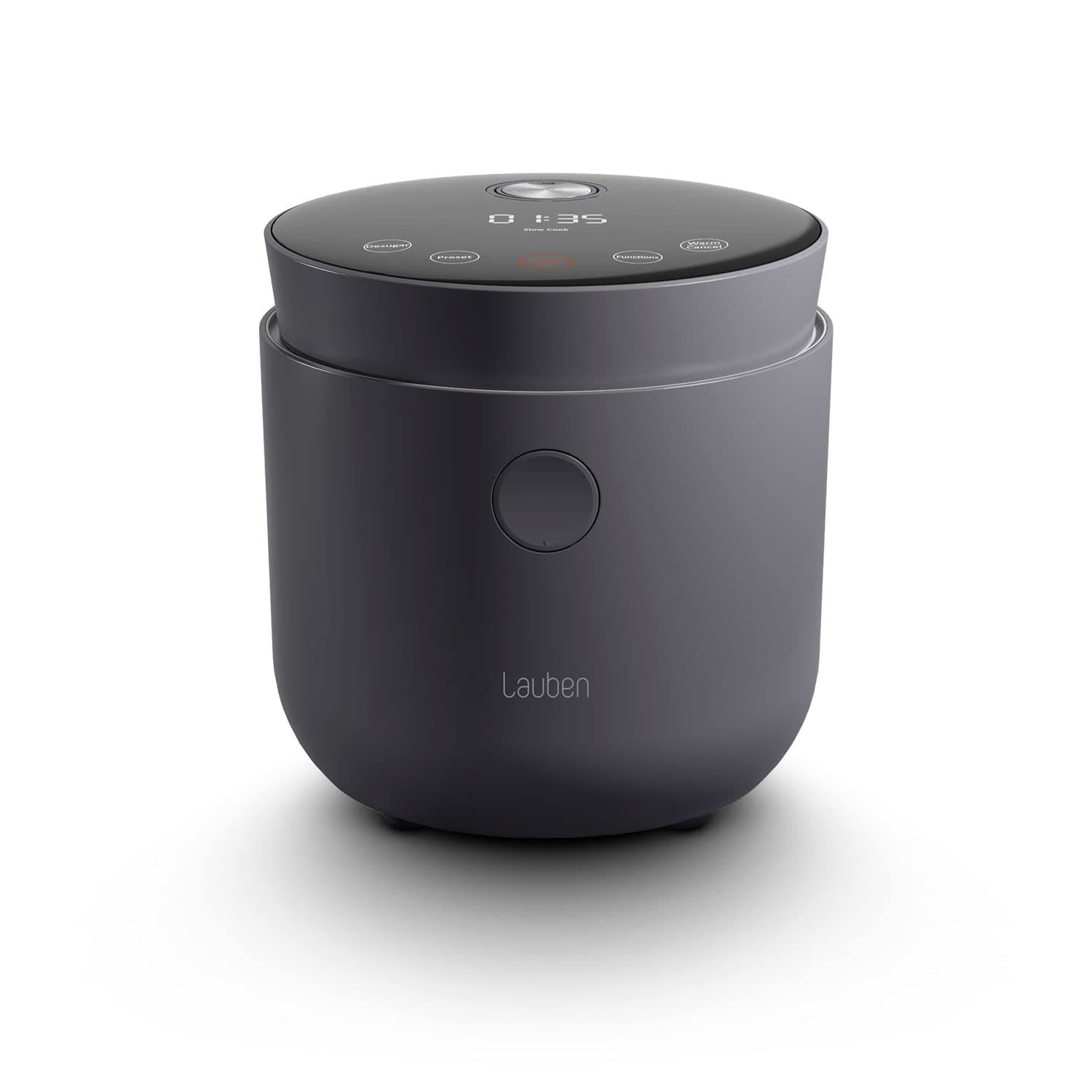 Lauben Rice Cooker Optimized for Low-Carb Healthy Rice | Rice Cooker + 5 accessories in 6 Rice Cooking Functions, Capacity [1.5l - 7.5 cups] 3 Multicooker Functions, 220-240V UK/EU Power | So