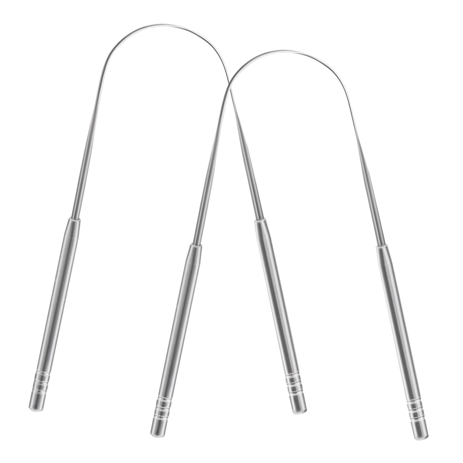 2 Pcs 'U' Shape Tongue Scraper