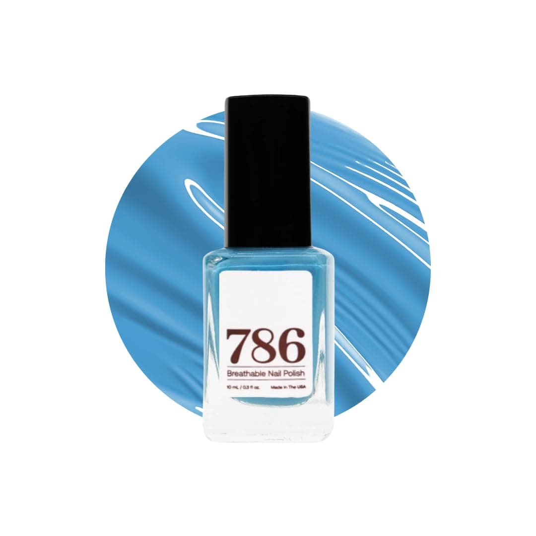 Cosmetics Breathable Nail Polish - Vegan Nail Polish, Cruelty-Free, Healthy, Halal Nail Polish, Fast-Drying Nail Polish (Malé)