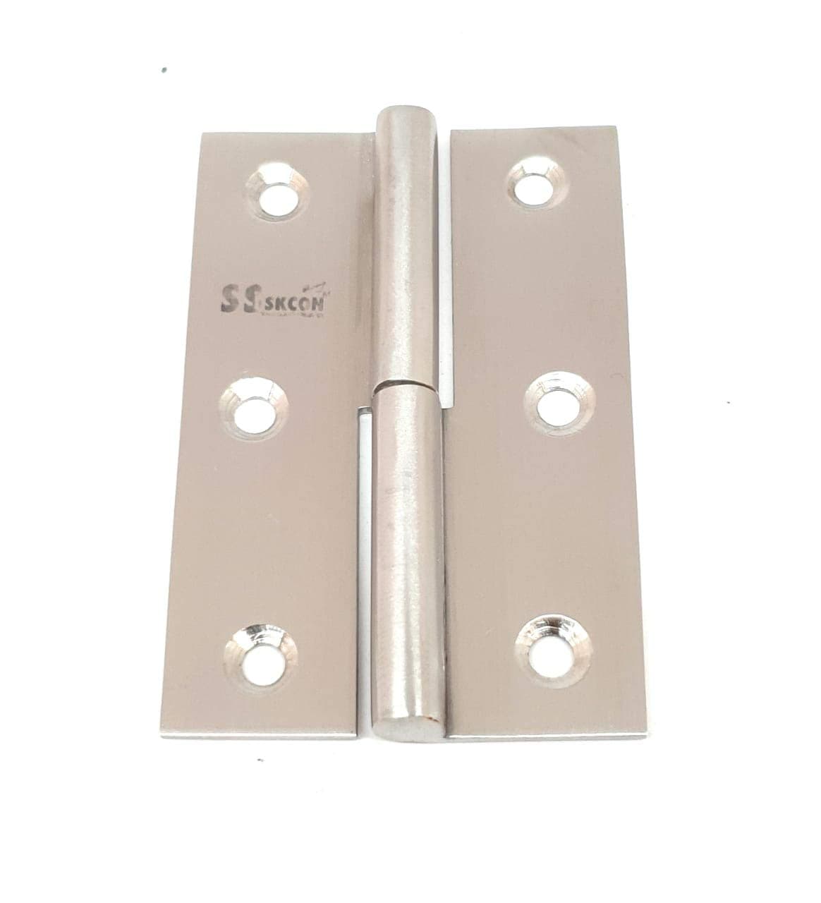 ssiskcon Lift Off Hinges 100% Stainless Steel Hinges 3''(75mm) Satin Finish 32D(630) Right Side Set of 2 Pieces with Stainless Steel Screws