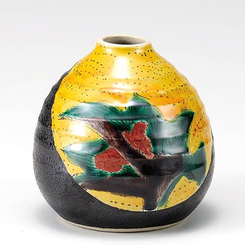 KUTANI YAKI(ware) Vase Yoshidaya omoto