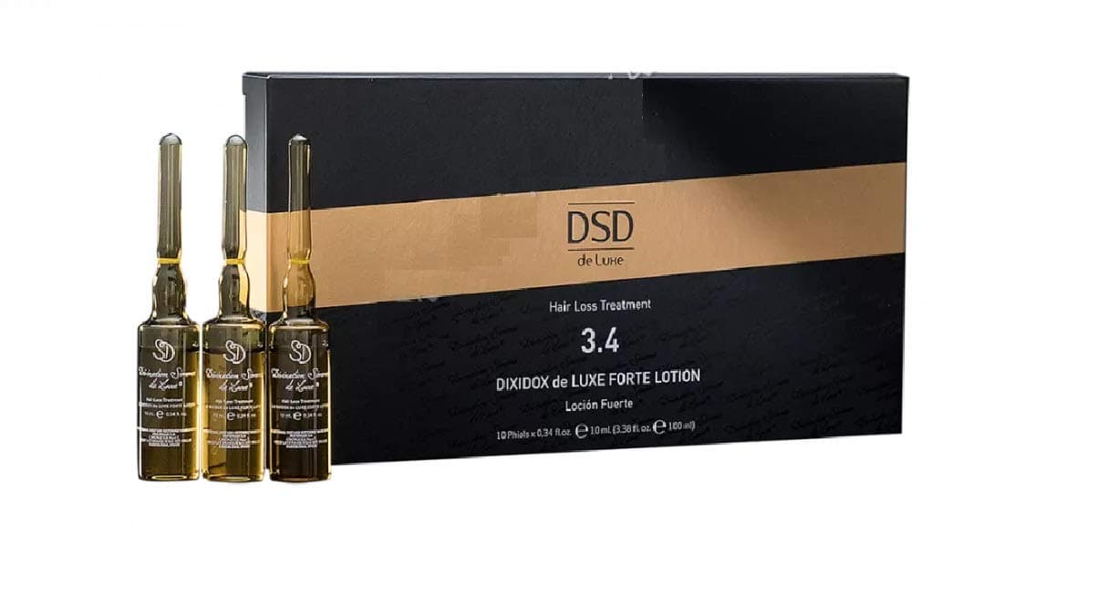 DSD DIXIDOX DE LUXE CAPIXIL lotion + placenta SHOCK for hair growth promotion 3.4.4 100 ml stimulant and antiandrogenic effects