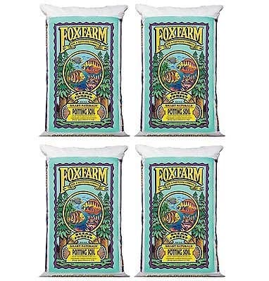 FoxFarmOcean Forest Potting Soil, 1.5cu ft (Pack of 4) – Light, Aerated Texture, Designed for All Container Plants – pH Adjusted for Optimal Nutrient Uptake, Effectively Retains Moisture