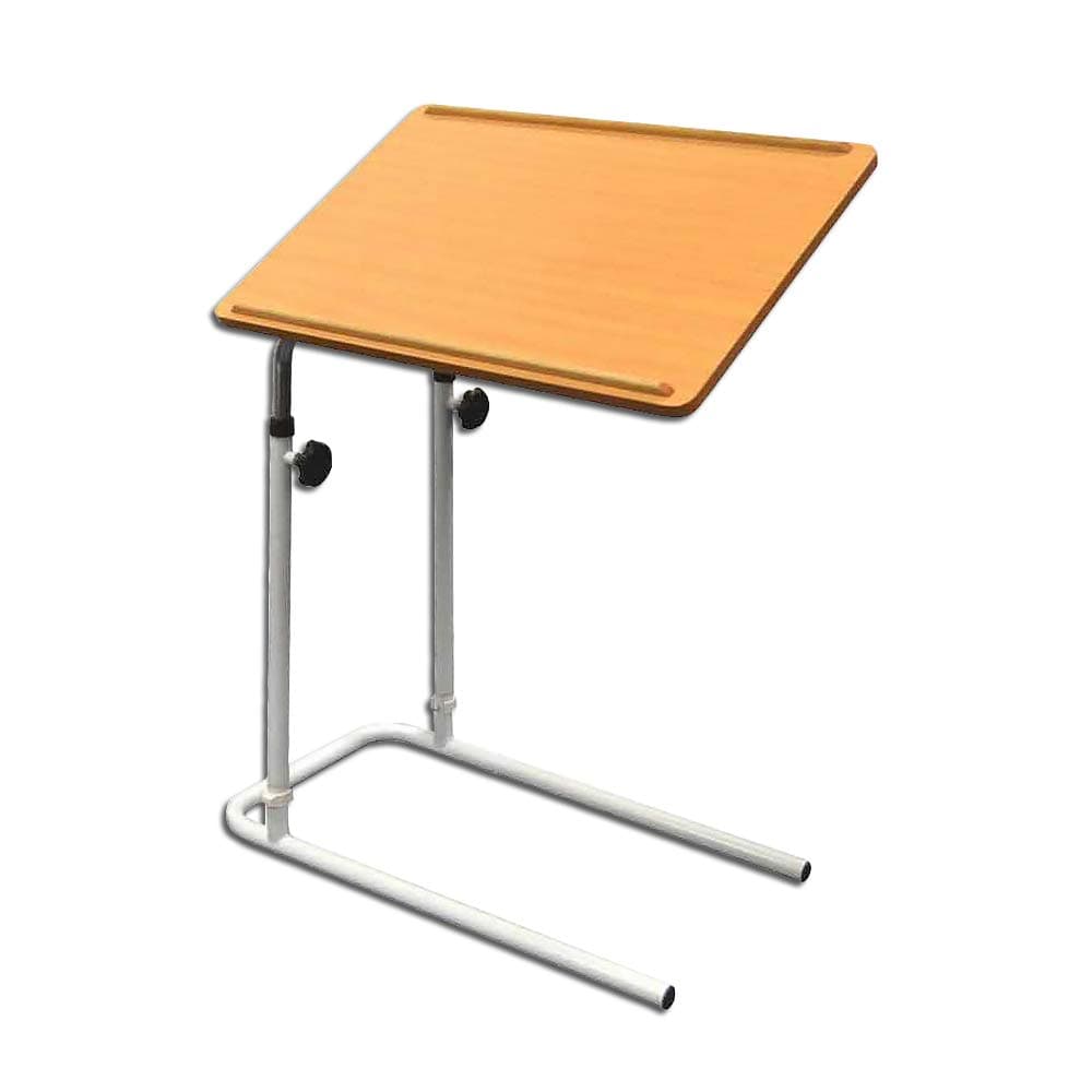 NRS Healthcare F19959 Divan Overbed Table - Tilting and Adjustable