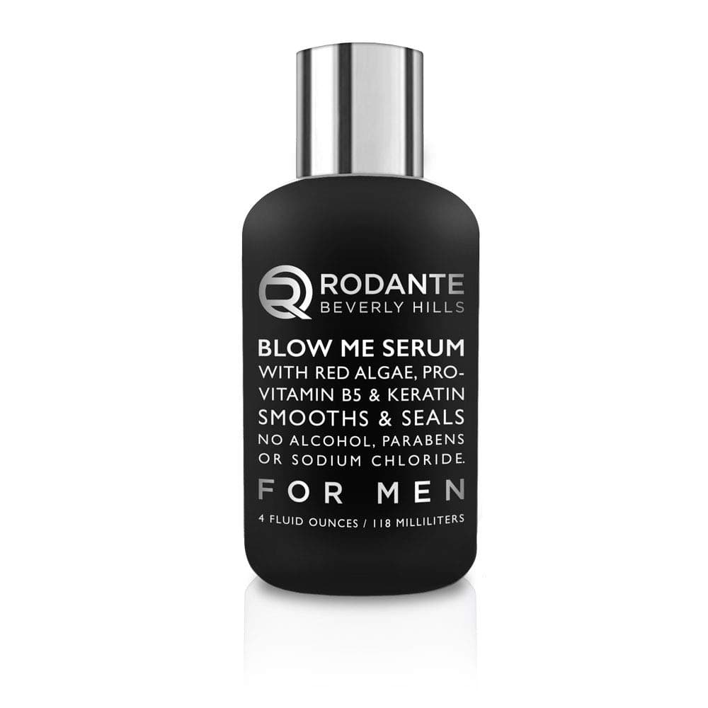 Men Leave In Conditioner Serum | Rodante Beverly Hills Premium| Keratin Treatment Conditioner for Men, Infused with Red Algae and Pro Vitamin B5 | 4 oz | Made in USA