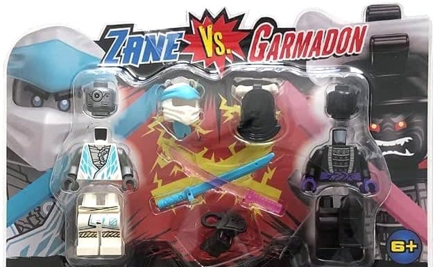 LEGO Ninjago Zane vs Garmadon Minifigure Blister Pack Set 112322, Small