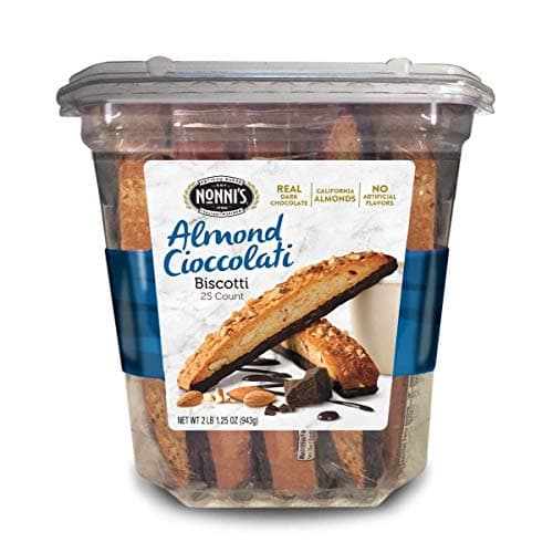 Nonni's Almond Cioccolati Biscotti 25 cts. - PACK OF 3