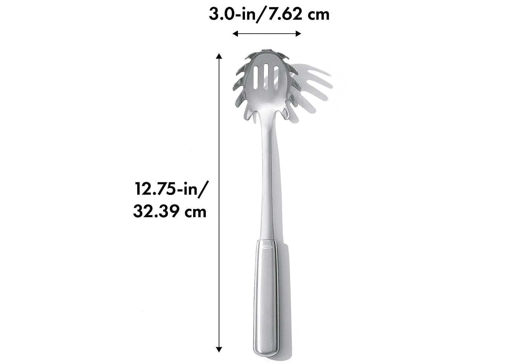 OXO 3120300 Steel Spaghetti Spoon, Stainless Steel