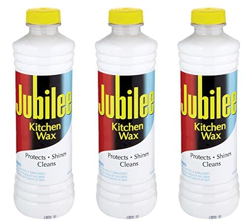 Jubilee Kitchen Cleaning Wax - For Appliances, Surfaces & Bathroom 15 Oz - Pack Of 3