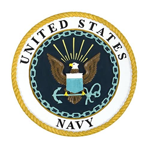 Red Carpet Studios Military Plaque, Navy