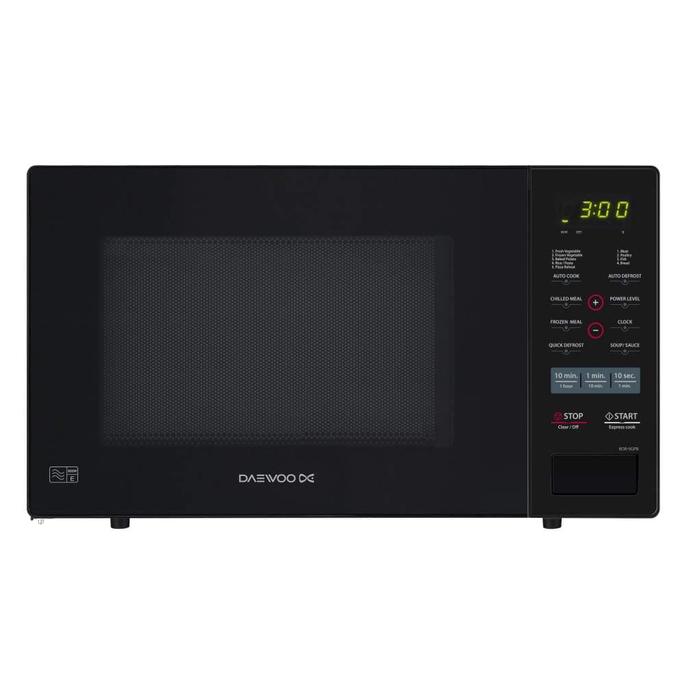Daewoo Digital Microwave, 26 Litre, 900 Watt, Black