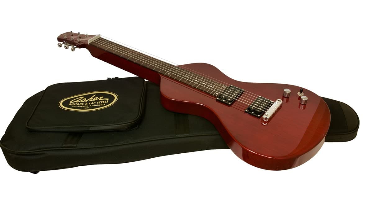 2024 Guitars ® Junior Lap Steel Guitar - Trans Cherry with Gig Bag!