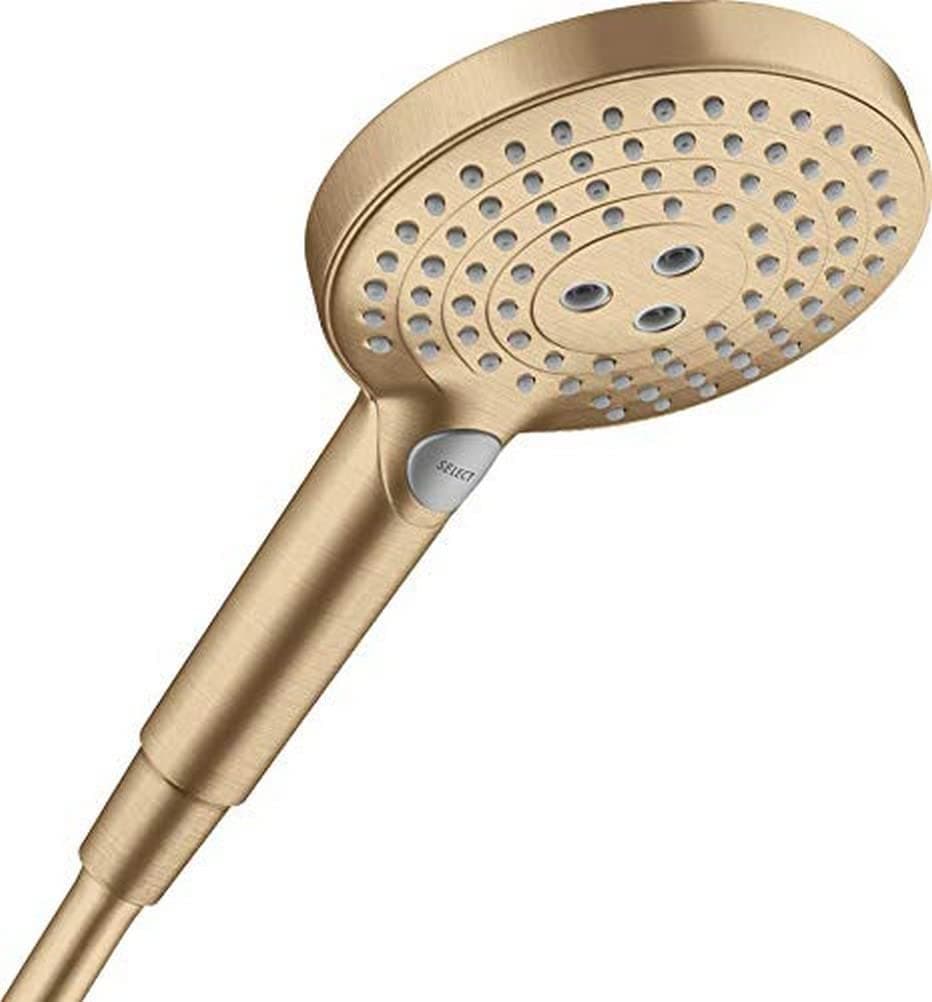 26530140 Raindance Select S Hand Shower 120 3 Jet Brushed Bronze, 3 Sprays