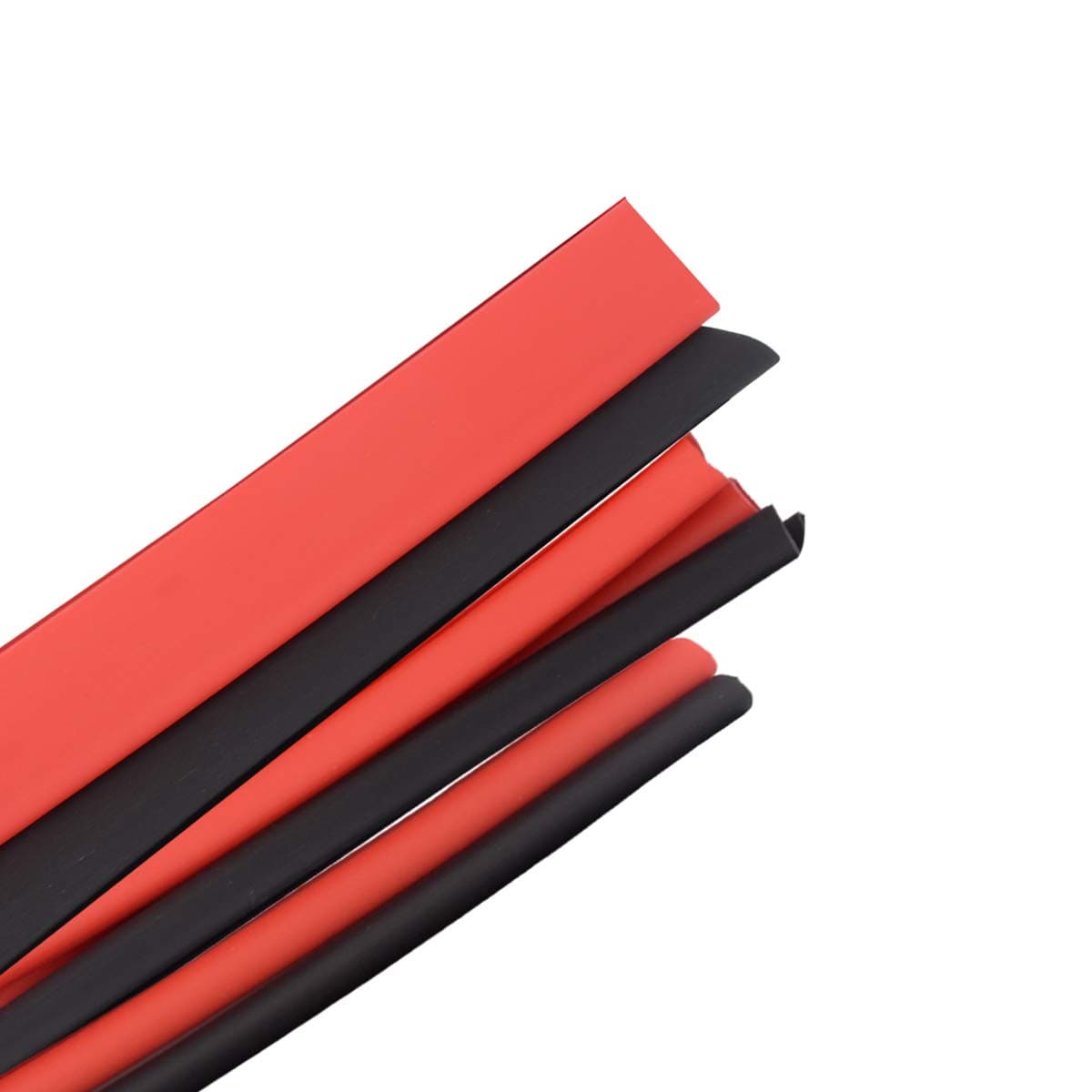 3 Meters Heat Shrink Tube 2:1 Ratio - Electrical Heatshrink Tubing, Sleeving Cable Wrap, Black 1.5M + Red 1.5M, 5mm (3/16") Diameter,by Brightfour