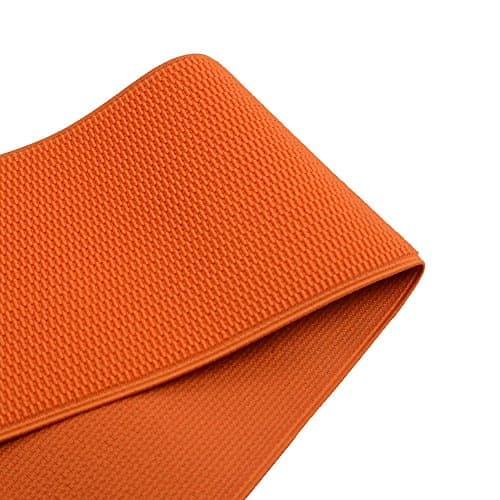 iCraft 4-inch Wide Colored Patterned Waistband Elastic Bands By 2-yard,Orange 73090