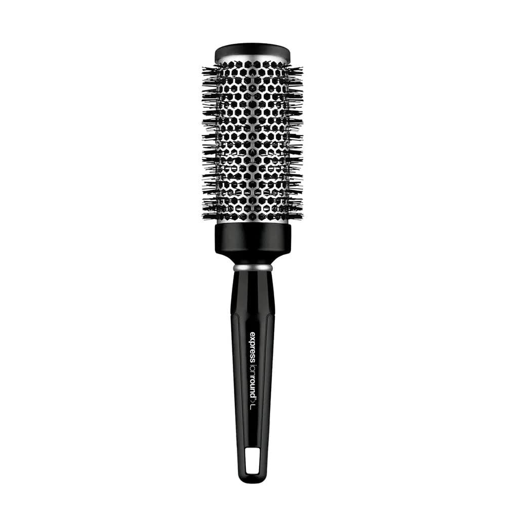 Pro Tools Express Ion Aluminum Round Brush, For Blow-Drying All Hair Types, Large