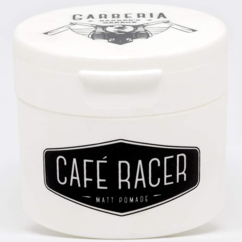 Garberia Cafe Racer Hair Styling Pomade | High Hold, Low Shine | Waterbased, Non-Grease Matte Finish | Thickening Effect For Vintage Pompadour & Slick Back Style | Men's Haircare Product | 80ml
