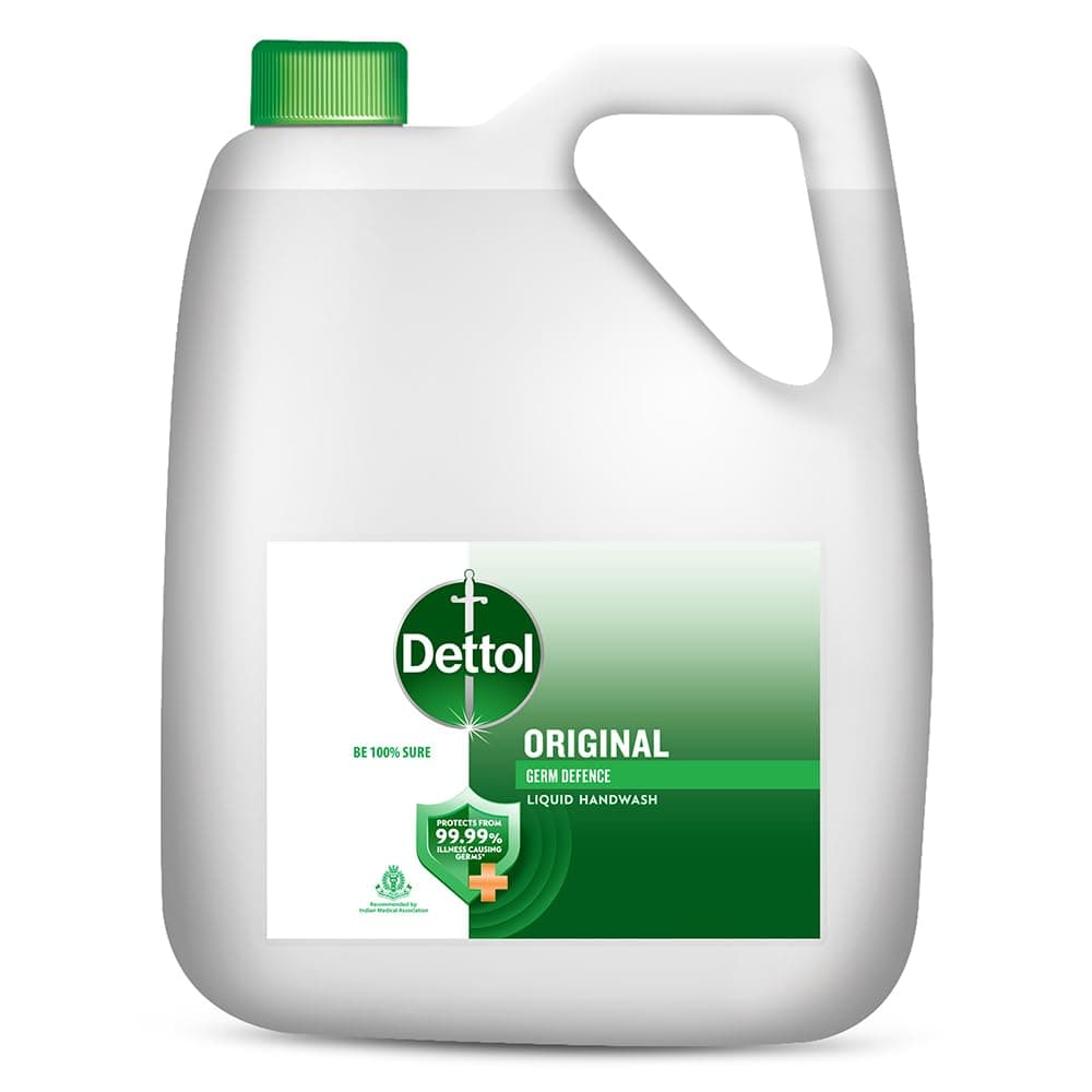 Dettol Original Germ Protection Handwash Liquid Soap Refill, 5L